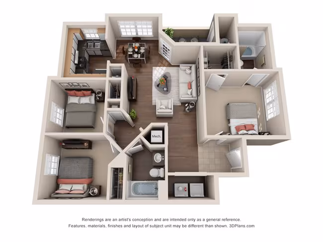 Unit 2203 floor plan